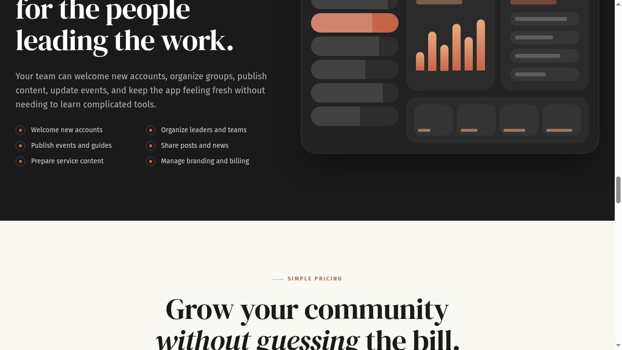 Spivel Hub admin dashboard